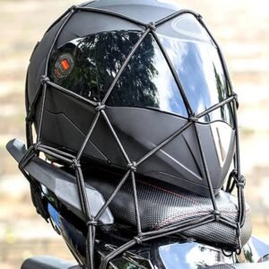 Rede Elástica 35x35cm Moto Carro Porta Malas 6 Ganchos - Seguro e Confiável!